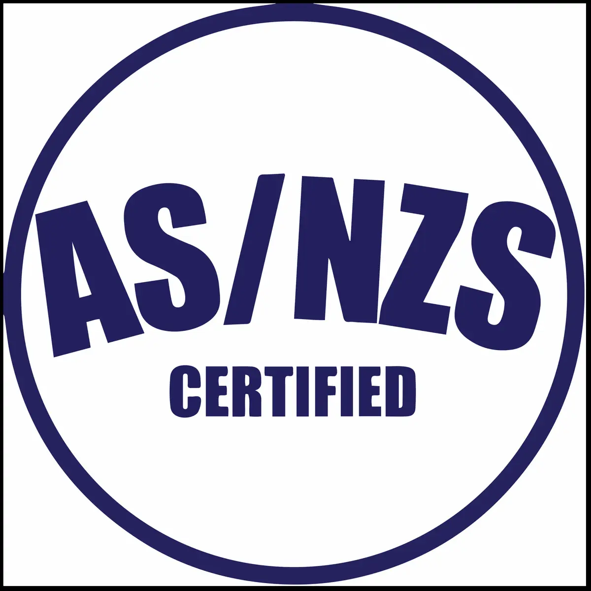 AS/NZS Certified